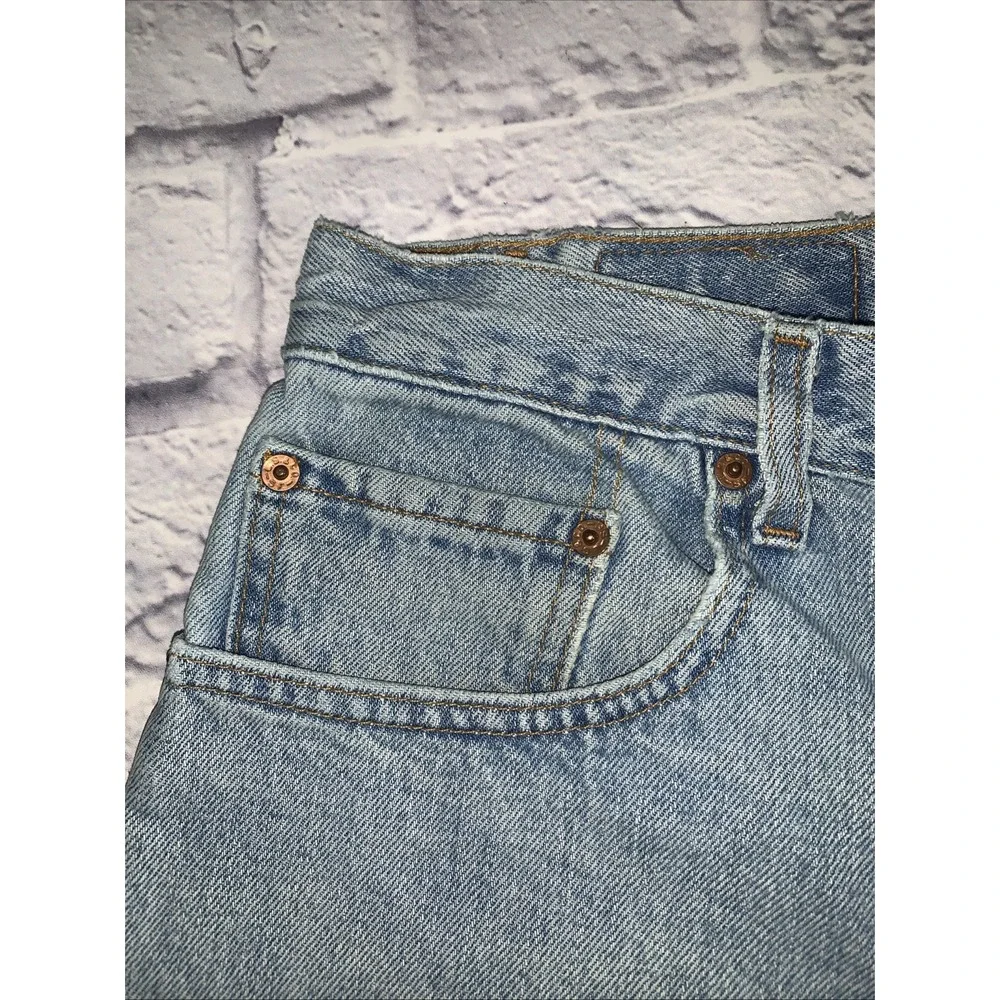 Levi's 560 Jeans Men's 32x30 (Tag 32x32) Loose Comfort Fit Tapered Blue Denim